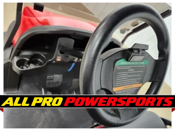 2019 Club Car Tempo Gas EFI Golf Cart, Rally Red – photo 10 of 19