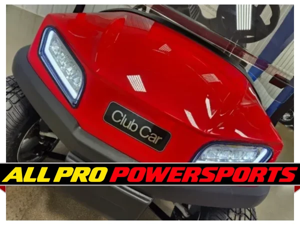 2019 Club Car Tempo Gas EFI Golf Cart, Rally Red – photo 2 of 19