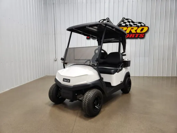 2019 Club Car Tempo Gas EFI Golf Cart, White