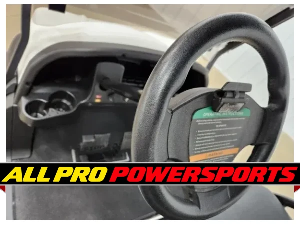 2019 Club Car Tempo Gas EFI Golf Cart, White – photo 10 of 17