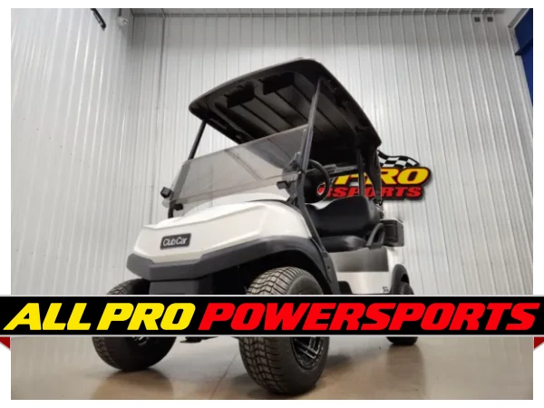 2019 Club Car Tempo Gas EFI Golf Cart, White – photo 13 of 17