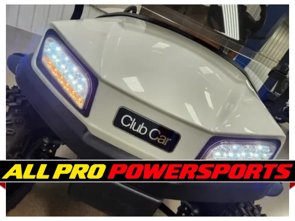 2019 Club Car Tempo Gas EFI Lighting Package Golf Cart, Glacier White – photo 2 of 15