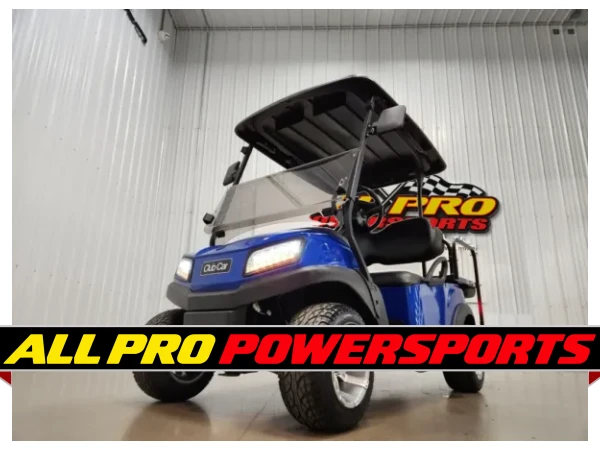 2019 Club Car Tempo Gas EFI Lighting Package Golf Cart, Pearl Blue – photo 13 of 18