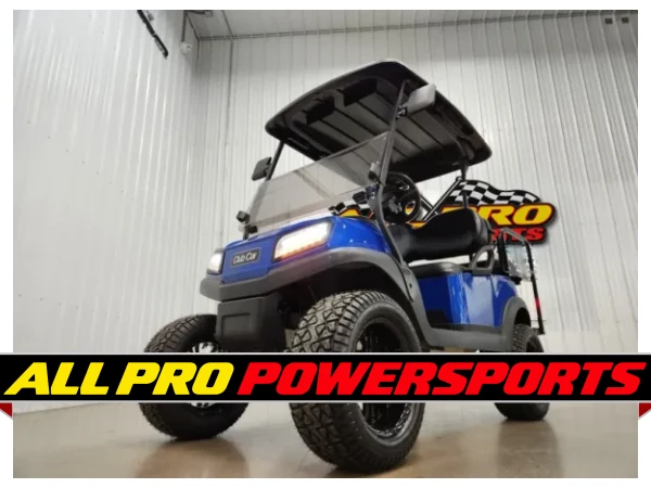 2019 Club Car Tempo Gas EFI Lighting Package Golf Cart, Pearl Blue – photo 13 of 15