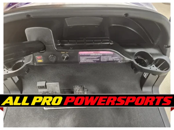 2019 Club Car Tempo Gas EFI Lighting Package Golf Cart, Purple Kandy & Pearl White – photo 11 of 15