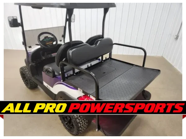 2019 Club Car Tempo Gas EFI Lighting Package Golf Cart, Purple Kandy & Pearl White – photo 6 of 15
