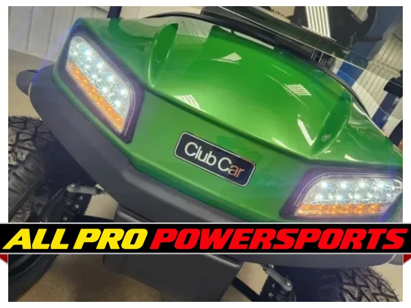2019 Club Car Tempo Gas EFI Lighting Package Golf Cart, Wicked Apple Green – photo 2 of 15