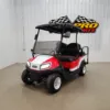 2020 Club Car Tempo Electric Lighting Package Golf Cart, Vivid Red & Pearl White – Photo 1 2020 Club Car Tempo Electric Lighting Package Golf Cart, Vivid Red & Pearl White