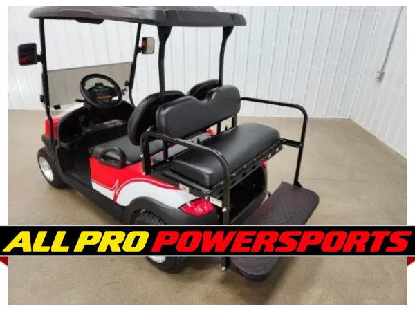 2020 Club Car Tempo Electric Lighting Package Golf Cart, Vivid Red & Pearl White – photo 5 of 15