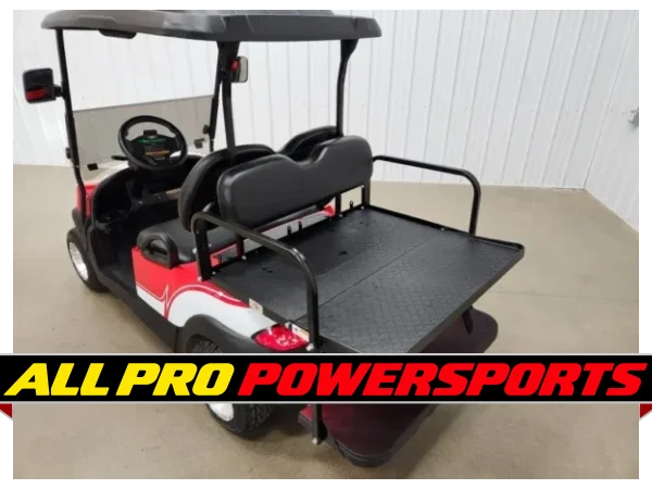 2020 Club Car Tempo Electric Lighting Package Golf Cart, Vivid Red & Pearl White – photo 6 of 15