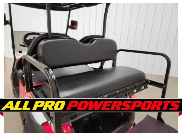 2020 Club Car Tempo Electric Lighting Package Golf Cart, Vivid Red & Pearl White – photo 8 of 15