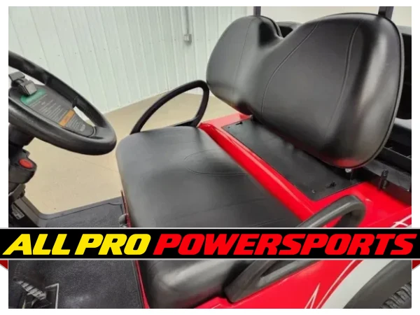 2020 Club Car Tempo Electric Lighting Package Golf Cart, Vivid Red & Pearl White – photo 9 of 15