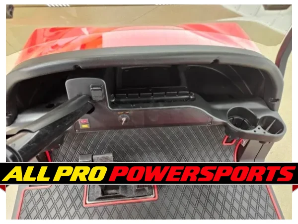 2020 Club Car Tempo Gas EFI Deluxe Lighting Package Golf Cart, Rally Red – photo 11 of 14