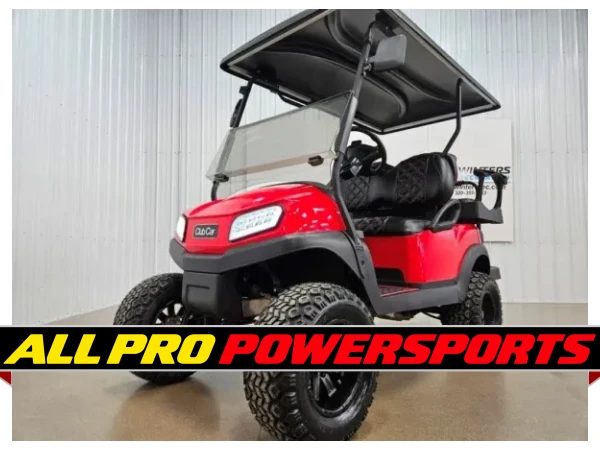 2020 Club Car Tempo Gas EFI Deluxe Lighting Package Golf Cart, Rally Red – photo 12 of 14