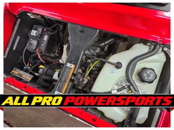 2020 Club Car Tempo Gas EFI Deluxe Lighting Package Golf Cart, Rally Red – photo 14 of 14