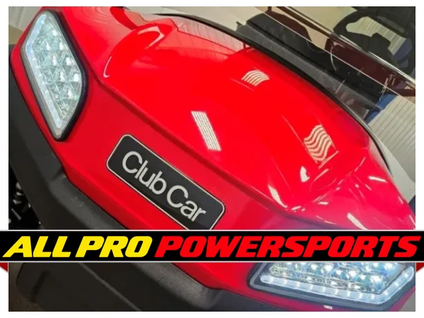 2020 Club Car Tempo Gas EFI Deluxe Lighting Package Golf Cart, Rally Red – photo 2 of 14