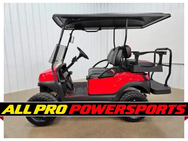 2020 Club Car Tempo Gas EFI Deluxe Lighting Package Golf Cart, Rally Red – photo 3 of 14