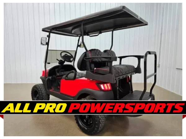 2020 Club Car Tempo Gas EFI Deluxe Lighting Package Golf Cart, Rally Red – photo 4 of 14