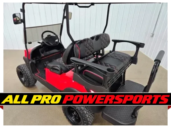 2020 Club Car Tempo Gas EFI Deluxe Lighting Package Golf Cart, Rally Red – photo 5 of 14