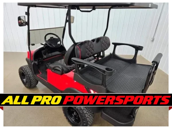 2020 Club Car Tempo Gas EFI Deluxe Lighting Package Golf Cart, Rally Red – photo 6 of 14