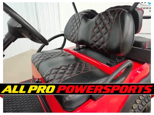 2020 Club Car Tempo Gas EFI Deluxe Lighting Package Golf Cart, Rally Red – photo 9 of 14