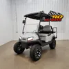 2020 Club Car Tempo Gas EFI Lighting Package Golf Cart, Platinum – Photo 1 2020 Club Car Tempo Gas EFI Lighting Package Golf Cart, Platinum