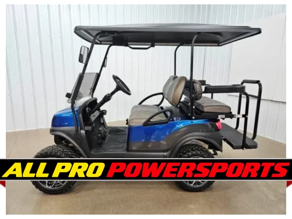 2020 Club Car Tempo Gas EFI Lighting Package Golf Cart, True Blue & Magnetic Grey – photo 3 of 15