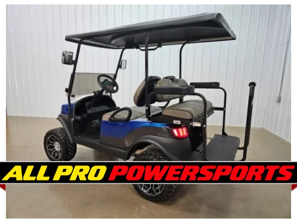 2020 Club Car Tempo Gas EFI Lighting Package Golf Cart, True Blue & Magnetic Grey – photo 4 of 15