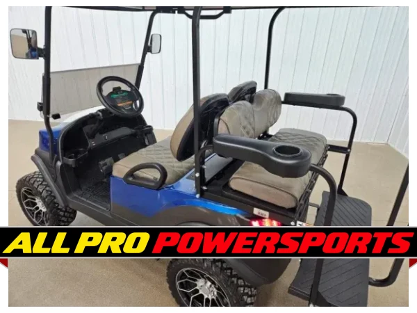 2020 Club Car Tempo Gas EFI Lighting Package Golf Cart, True Blue & Magnetic Grey – photo 5 of 15