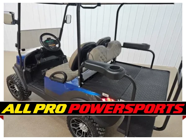 2020 Club Car Tempo Gas EFI Lighting Package Golf Cart, True Blue & Magnetic Grey – photo 6 of 15