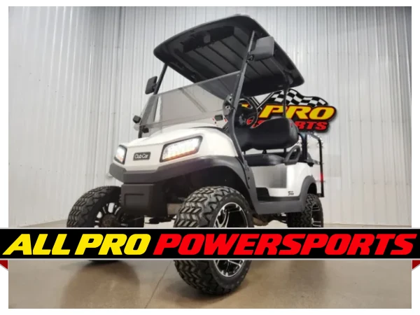 2020 Club Car Tempo Gas EFI Lighting Package Golf Cart, White – photo 13 of 15