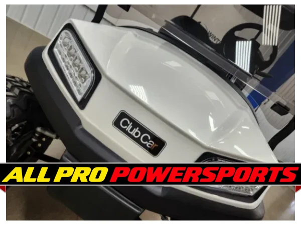 2020 Club Car Tempo Gas EFI Lighting Package Golf Cart, White – photo 14 of 15