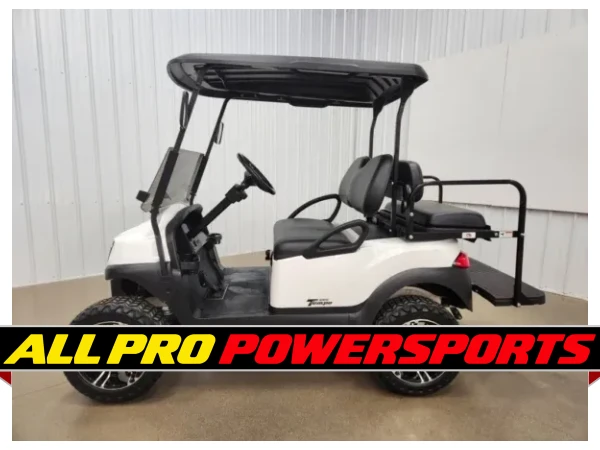 2020 Club Car Tempo Gas EFI Lighting Package Golf Cart, White – photo 3 of 15