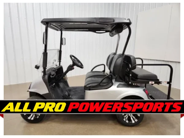 2020 E-Z-GO RXV Lithium Ion ECOXGEAR Lighting Package Golf Cart, Silver – photo 3 of 17
