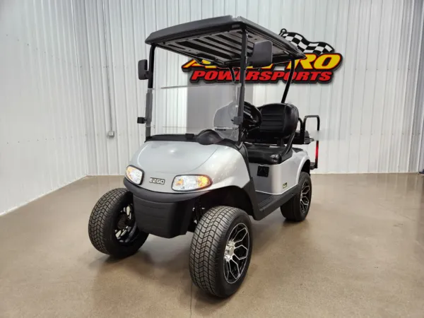 2020 E-Z-GO RXV Lithium Ion Lighting Package Golf Cart, Silver