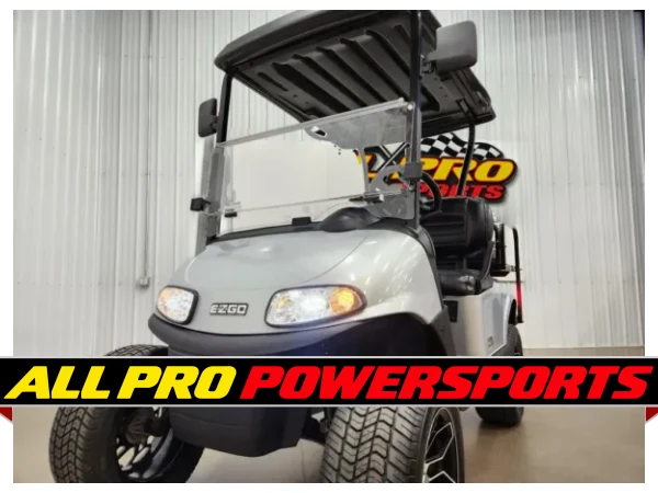 2020 E-Z-GO RXV Lithium Ion Lighting Package Golf Cart, Silver – photo 12 of 17