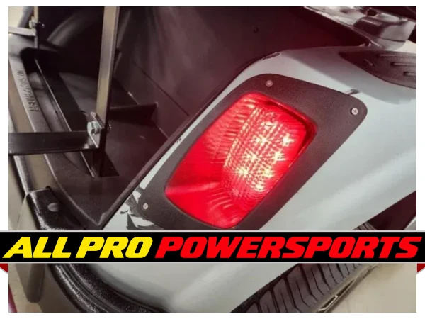 2020 E-Z-GO RXV Lithium Ion Lighting Package Golf Cart, Silver – photo 17 of 17