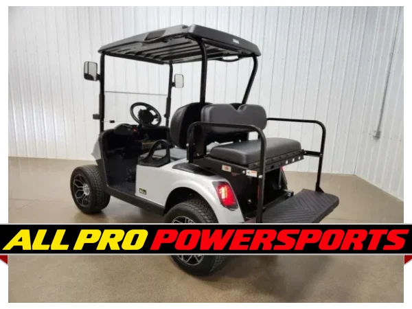 2020 E-Z-GO RXV Lithium Ion Lighting Package Golf Cart, Silver – photo 4 of 17