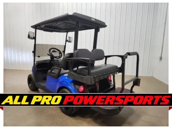 2020 Yamaha Drive 2 AC Electric Deluxe Lighting Package Golf Cart, Aqua Blue Metallic – photo 4 of 14