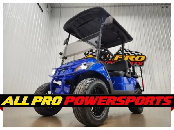 2020 Yamaha Drive 2 Lithium Ion Deluxe Lighting Package Golf Cart, Aqua Blue Metallic – photo 12 of 14