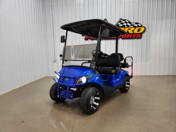 2020 Yamaha Drive 2 Lithium Ion Lighting Package Golf Cart, Aqua Blue