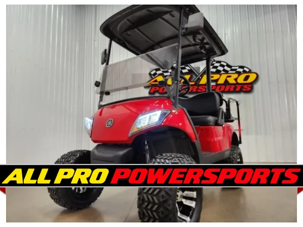 2020 Yamaha Drive 2 Lithium Ion Lighting Package Golf Cart, Coral Red – photo 11 of 13