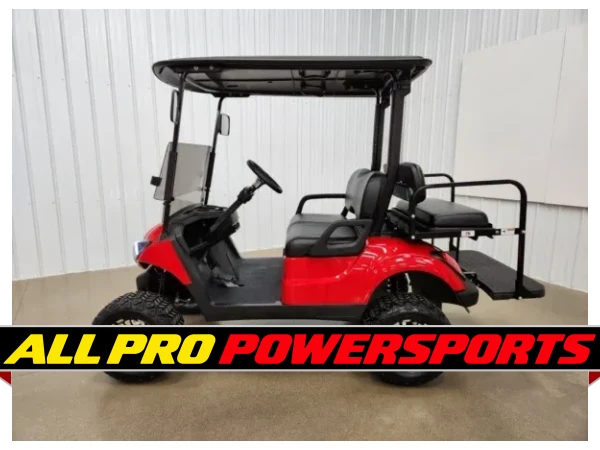 2020 Yamaha Drive 2 Lithium Ion Lighting Package Golf Cart, Coral Red – photo 3 of 13