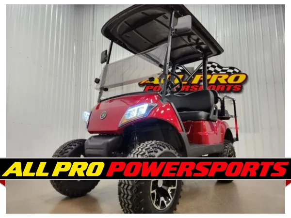 2020 Yamaha Drive 2 Lithium Ion Lighting Package Golf Cart, Jasper Red – photo 12 of 14