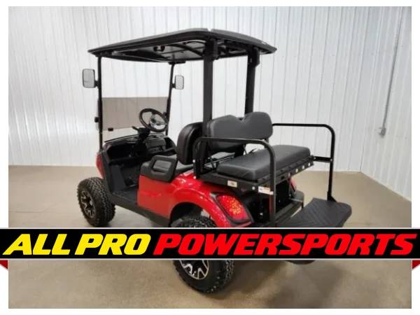 2020 Yamaha Drive 2 Lithium Ion Lighting Package Golf Cart, Jasper Red – photo 4 of 14