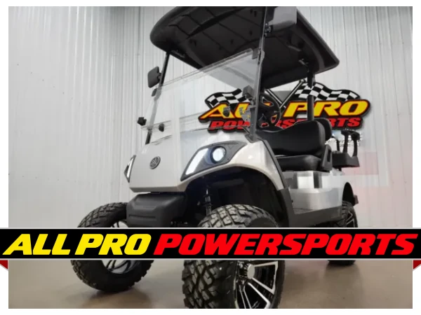 2020 Yamaha Drive Lithium Ion Deluxe Lighting Package Golf Cart, Silver – photo 12 of 14