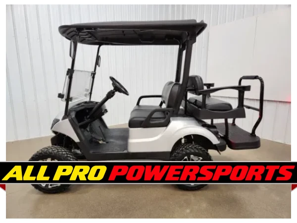 2020 Yamaha Drive Lithium Ion Deluxe Lighting Package Golf Cart, Silver – photo 3 of 14