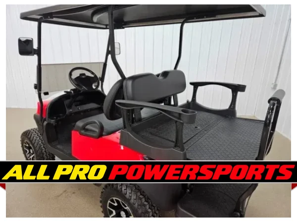 2021 Club Car Tempo Electric Deluxe Lighting Package Golf Cart, Rally Red – photo 6 of 14