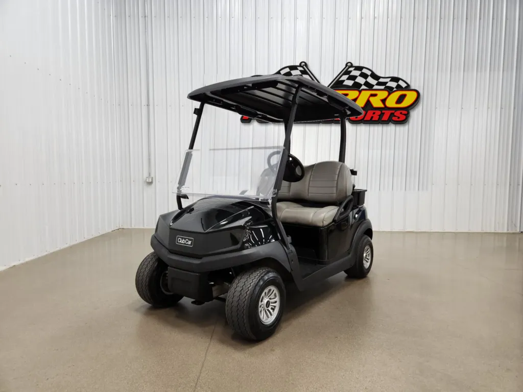2021 Club Car Tempo Electric Golf Cart, Metallic Black