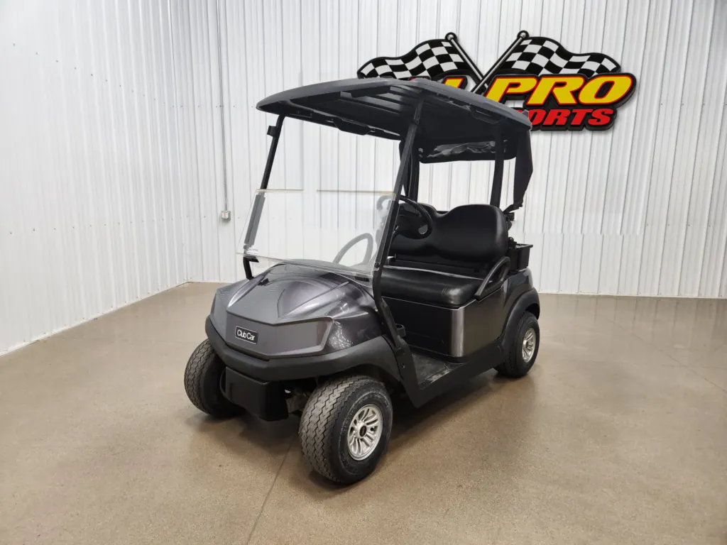 2021 Club Car Tempo Electric Golf Cart, Midnight Silver
